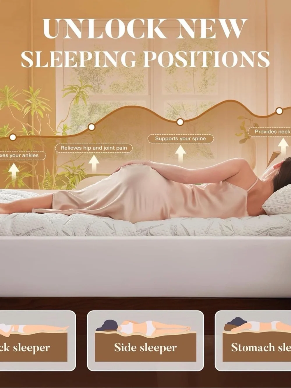 White Quilted Waterproof Mattress Protector